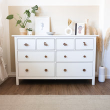 Lade das Bild in den Galerie-Viewer, Möbelgriffe "Dinosaurier" aus Walnussholz