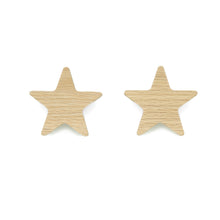 Lade das Bild in den Galerie-Viewer, Möbelgriffe "Sonne, Mond und Sterne" aus Eichenholz