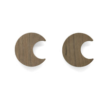 Lade das Bild in den Galerie-Viewer, Möbelgriffe "Sonne, Mond und Sterne" aus Walnussholz