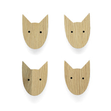 Lade das Bild in den Galerie-Viewer, Möbelgriffe "Heimische Tiere" aus Eichenholz