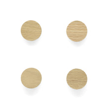 Lade das Bild in den Galerie-Viewer, Möbelgriffe "Rund" aus Eichenholz