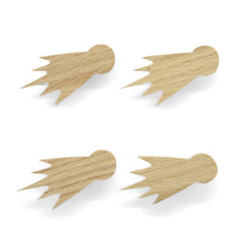 Lade das Bild in den Galerie-Viewer, Möbelgriffe "Weltraum" aus Eichenholz