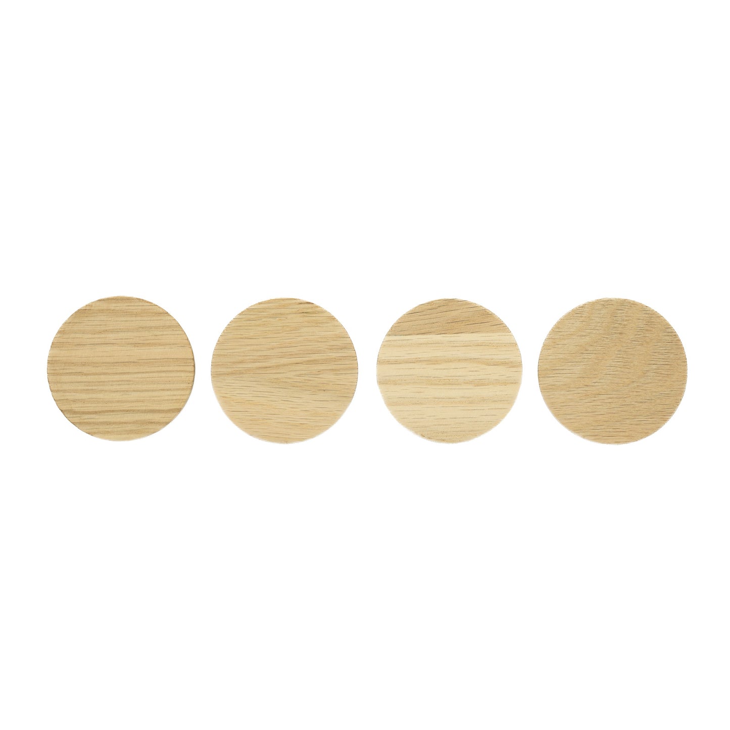 "Round" Oak Wood Wall Hook